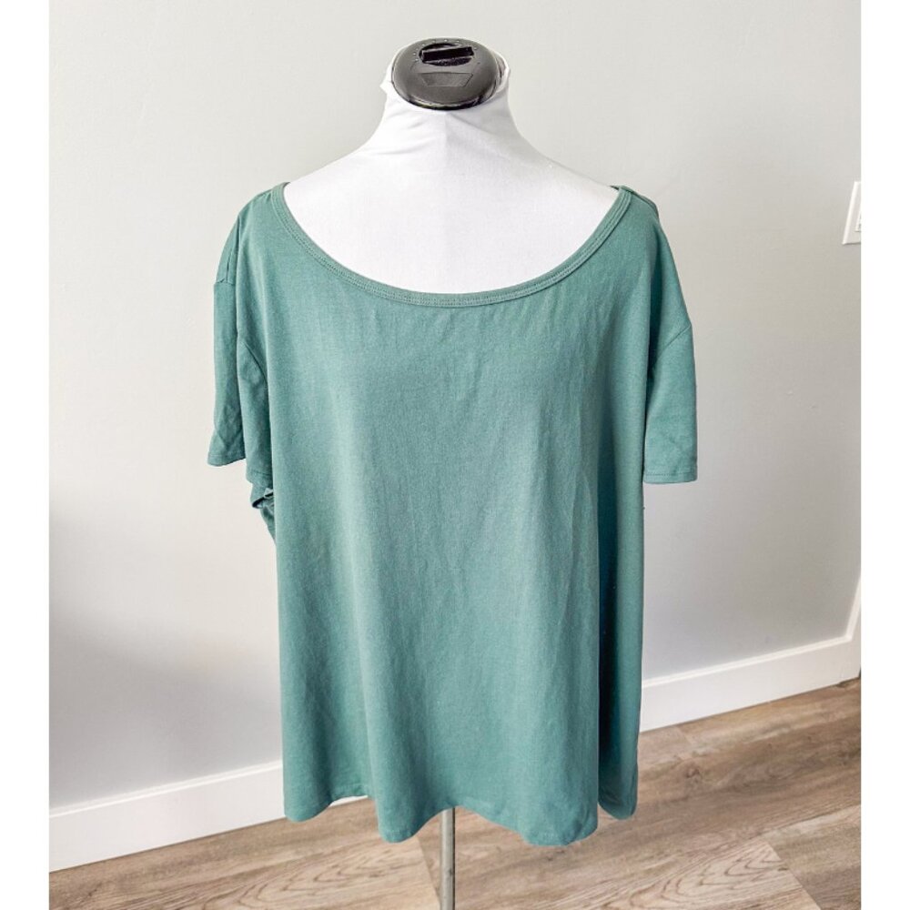 Adore Me Teal Green Lounge Top